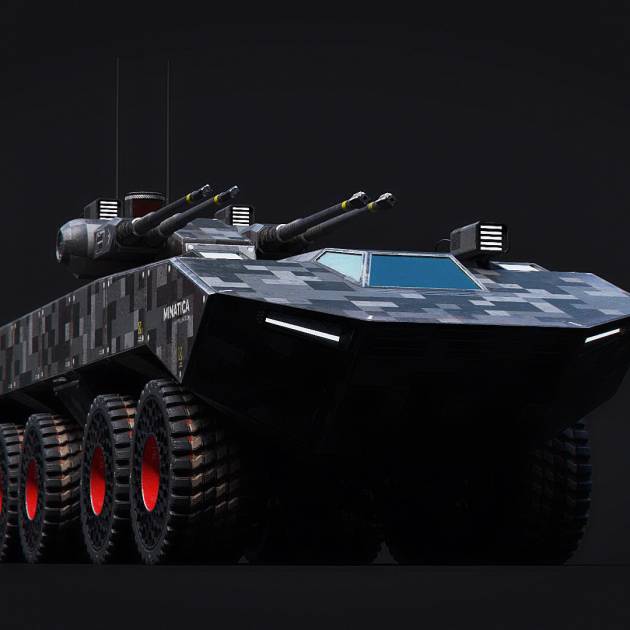 Tank Model Military Sci-Fi