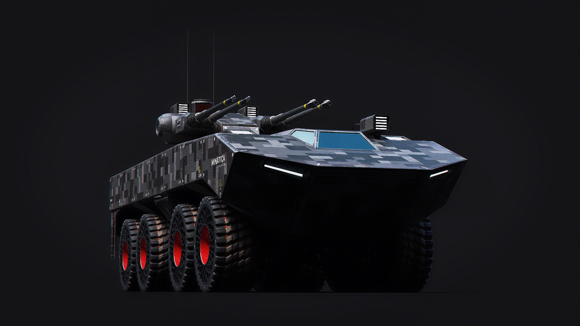 Tank Model Military Sci-Fi