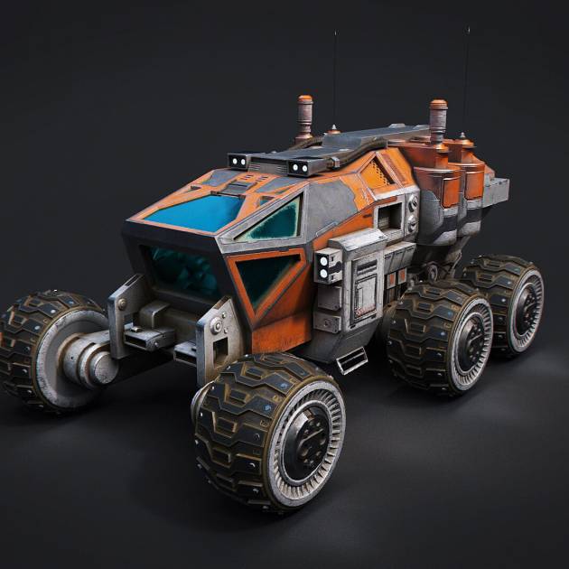 Mars Rover Orange