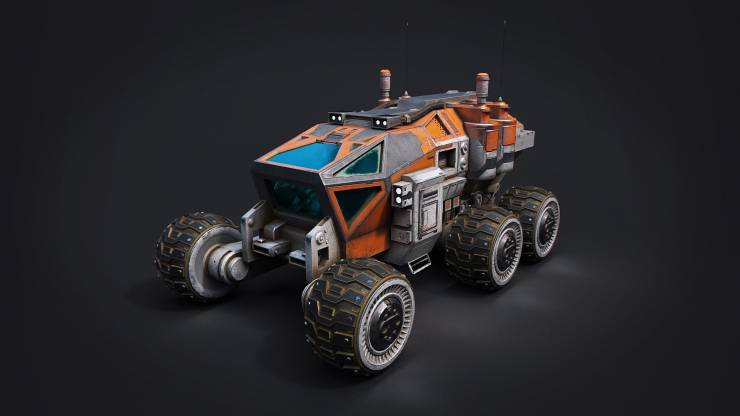 Mars Rover Orange