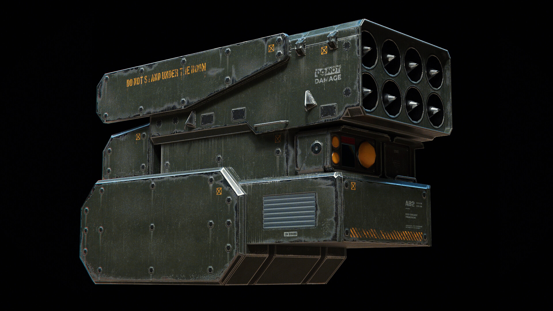 Rocket Launcher (Game Model) PBR