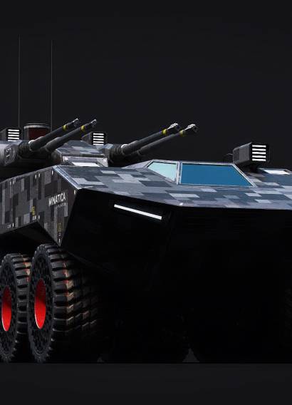 Tank Model Military Sci-Fi